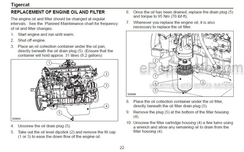Photo 1 - Tigercat FPT C13 Tier 2 Operation And Maintenance Manual Engine 53880AMUL