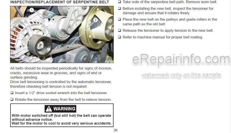 Photo 1 - Tigercat FPT N45 N67 Tier 4F Operation And Maintenance Manual Engine 42939AMUL