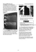 Photo 2 - Tigercat H250C Operators Manual Harvester 38087AENG