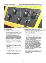 Photo 3 - Tigercat H822C LH822C H830C LH830C Operators Manual Harvester 44484AENG