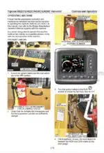 Photo 2 - Tigercat H824C LH822C H830C LH830C Operators Manual Harvester 4484AENG