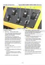 Photo 4 - Tigercat H824C LH822C H830C LH830C Operators Manual Harvester 4484AENG