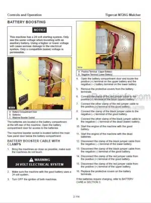 Photo 7 - Tigercat M726E Service Manual Mulcher 29848A