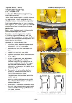 Photo 6 - Tigercat S630D Operators Manual Carrier 41232AENG