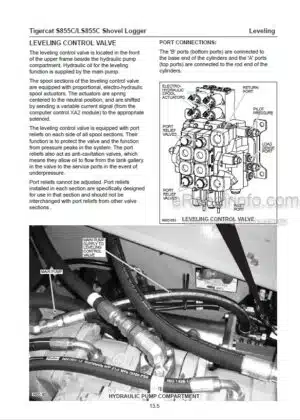 Photo 6 - Tigercat S855D LS855D Service Manual Shovel Logger 45588AENG