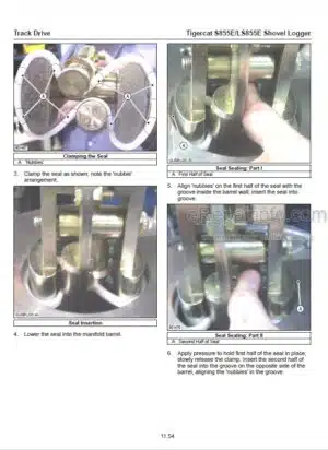 Photo 4 - Tigercat S855E LS855E Service Manual Shovel Logger 51129AENG