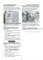 Photo 2 - Tigercat S860 Operators Manual Shovel Logger 25026A