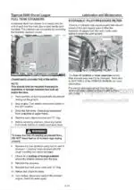 Photo 2 - Tigercat S860 Operators Manual Shovel Logger 25026A