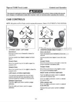 Photo 3 - Tigercat T240B Operators Manual Track Loader 29312A