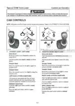 Photo 3 - Tigercat T240B Operators Manual Track Loader 29312A