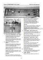 Photo 4 - Tigercat T240B T245B Operators Manual Track Loader 13043A