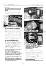 Photo 2 - Tigercat T240 T245 Operators Manual Track Loader 10313A