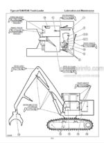 Photo 3 - Tigercat T240 T245 Operators Manual Track Loader 10313A