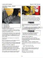Photo 2 - Tigercat T726G Operators Manual Trencher 54830AENG