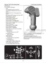 Photo 2 - Tigercat TH575 Operators Manual Harvesting Head 28944AENG