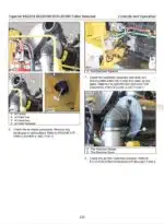 Photo 2 - Tigercat X822D LX824D X830D LX830D Operators Manual Feller Buncher 6198AENG
