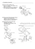 Photo 2 - Yanmar 3JH4E 4JH4E 4JH4-TE 4JH4-HTE Service Manual Marine Diesel Engine 0BJH4-G00101