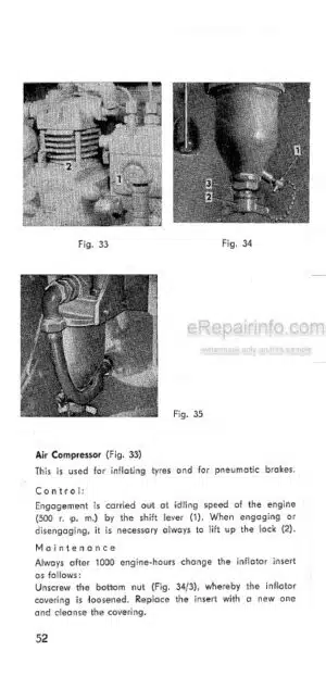 Photo 10 - Zetor 2511 3511 4511 Operators Manual Tractor 0032