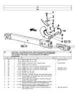 Photo 2 - Zetor 3320 To 7340 Turbo Horal Spare Parts Catalog Tractor 22.22.12.376