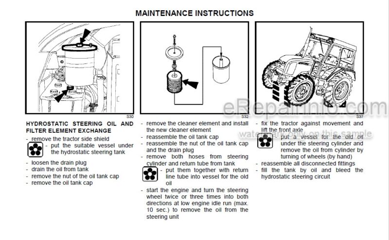 Photo 1 - Zetor 3320 To 7340 Turbo Operators Manual Supplement Tractor 22.22.12.355