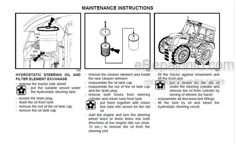 Photo 1 - Zetor 3320 To 7340 Turbo Operators Manual Supplement Tractor 22.22.12.355