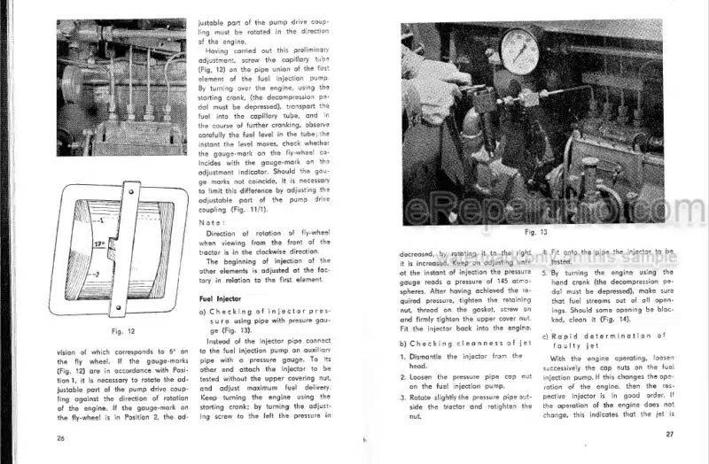 Photo 1 - Zetor 50 Super Operating Manual Tractor