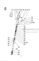 Photo 2 - Zetor 5211 To 7745 Turbo List Of Spare Parts Tractor