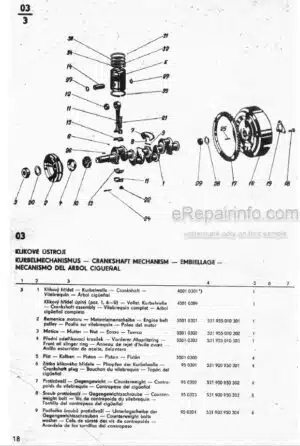 Photo 10 - Zetor 5511 5611 5545 5645 Spare Parts Catalog Tractor