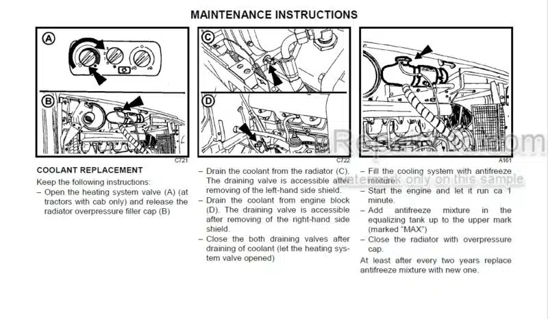 Photo 1 - Zetor 6421 6441 7421 7441 8421 8441 Operators Manual Tractor