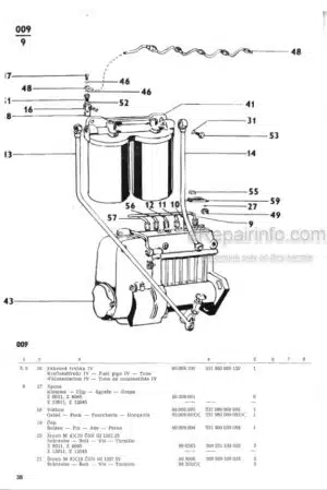 Photo 7 - Zetor 8011 12045 Spare Parts Catalog Tractor