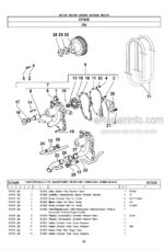 Photo 2 - Zetor 8641 9641 10641 11441 11741 Forterra Turbo Spare Parts Catalog Tractor 22.22.12.381