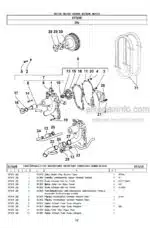 Photo 2 - Zetor 8641 9641 10641 11441 11741 Forterra Turbo Spare Parts Catalog Tractor 22.22.12.381