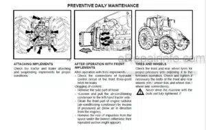 Photo 9 - Zetor 8641 9641 10641 11441 11741 Forterra Turbo Operators Manual Tractor