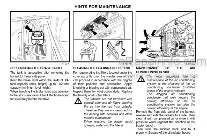 Photo 1 - Zetor 8641 9641 10641 11441 Forterra Turbo Operators Manual Tractor 22.22.12.366