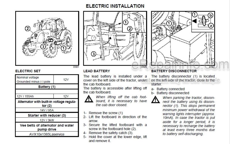 Photo 1 - Zetor 8641 9641 10641 11741.4C 11741 12441 Supplement Operators Manual Tractor 22.22.12.432