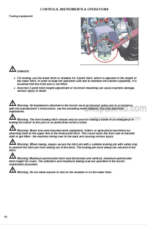 Photo 1 - Zetor Compax CL25 Operators Manual Tractor 222.213.565