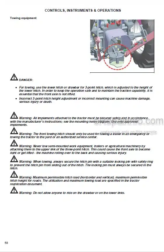 Photo 1 - Zetor Compax CL25 Operators Manual Tractor 222.213.565