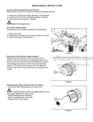 Photo 10 - Zetor Crystal HD150 HD170 Operators Manual Tractor 222.213.505