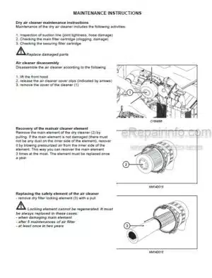 Photo 10 - Zetor Crystal HD150 HD170 Operators Manual Tractor 222.213.505