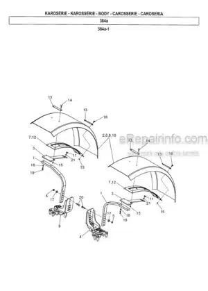 Photo 2 - Zetor Forterra 100 110 120 130 140 Spare Parts Catalog Tractor 222.212.648