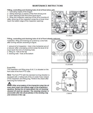 Photo 6 - Zetor Forterra 100 110 120 130 140 Operators Manual Tractor