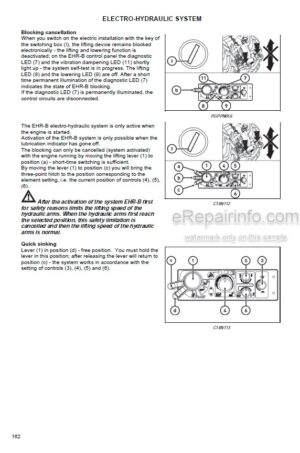 Photo 5 - Zetor Forterra HSX100 HSX110 HSX120 HSX130 HSX140 Operators Manual Tractor