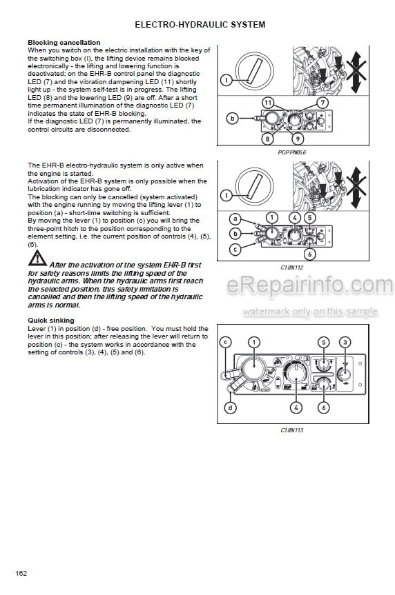 Photo 1 - Zetor Forterra HD130 HD140 HD150 Operators Manual Tractor