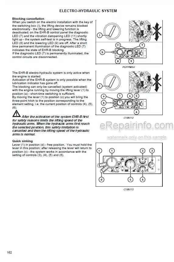 Photo 1 - Zetor Forterra HD130 HD140 HD150 Operators Manual Tractor
