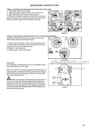 Photo 6 - Zetor Forterra HSX100 HSX110 HSX120 HSX130 HSX140 Operators Manual Tractor