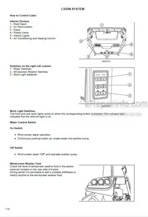 Photo 6 - Zetor Forterra HSX120 HSX130 HSX140 Operators Manual Tractor