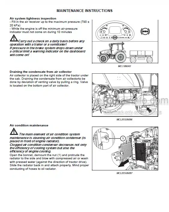Photo 1 - Zetor Major CL80 Operators Manual Tractor 222.213.578
