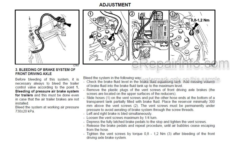 Photo 1 - Zetor Proxima 70 80 90 100 Operators Manual Tractor