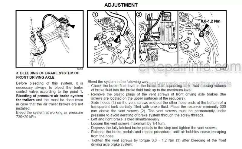 Photo 1 - Zetor Proxima 70 80 90 100 Operators Manual Tractor