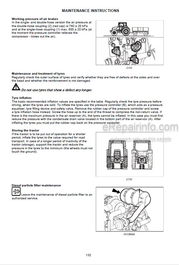 Photo 1 - Zetor Proxima CL80 CL90 Operators Manual Tractor 222.213.004